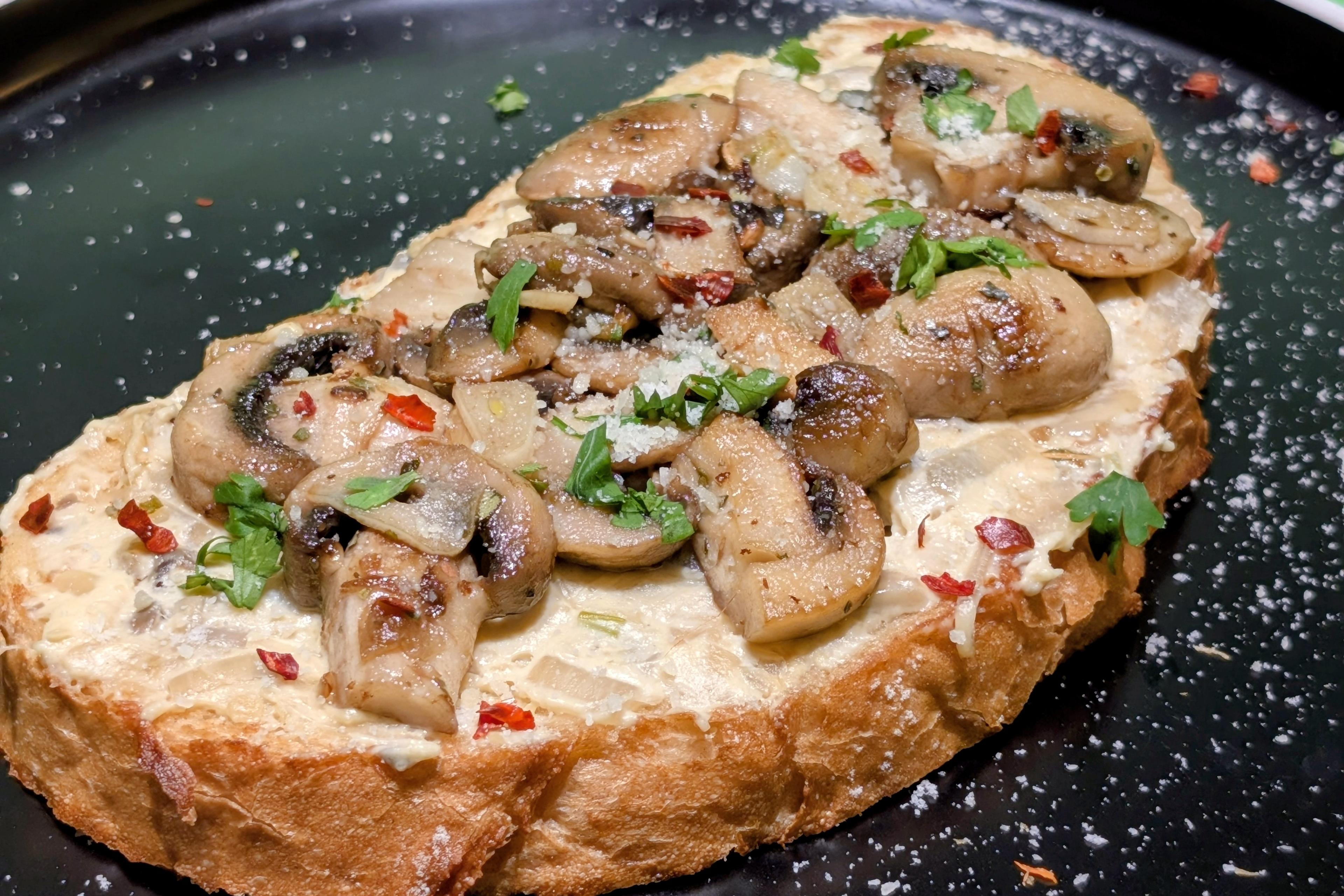 Creamy Mushroom Sourdough