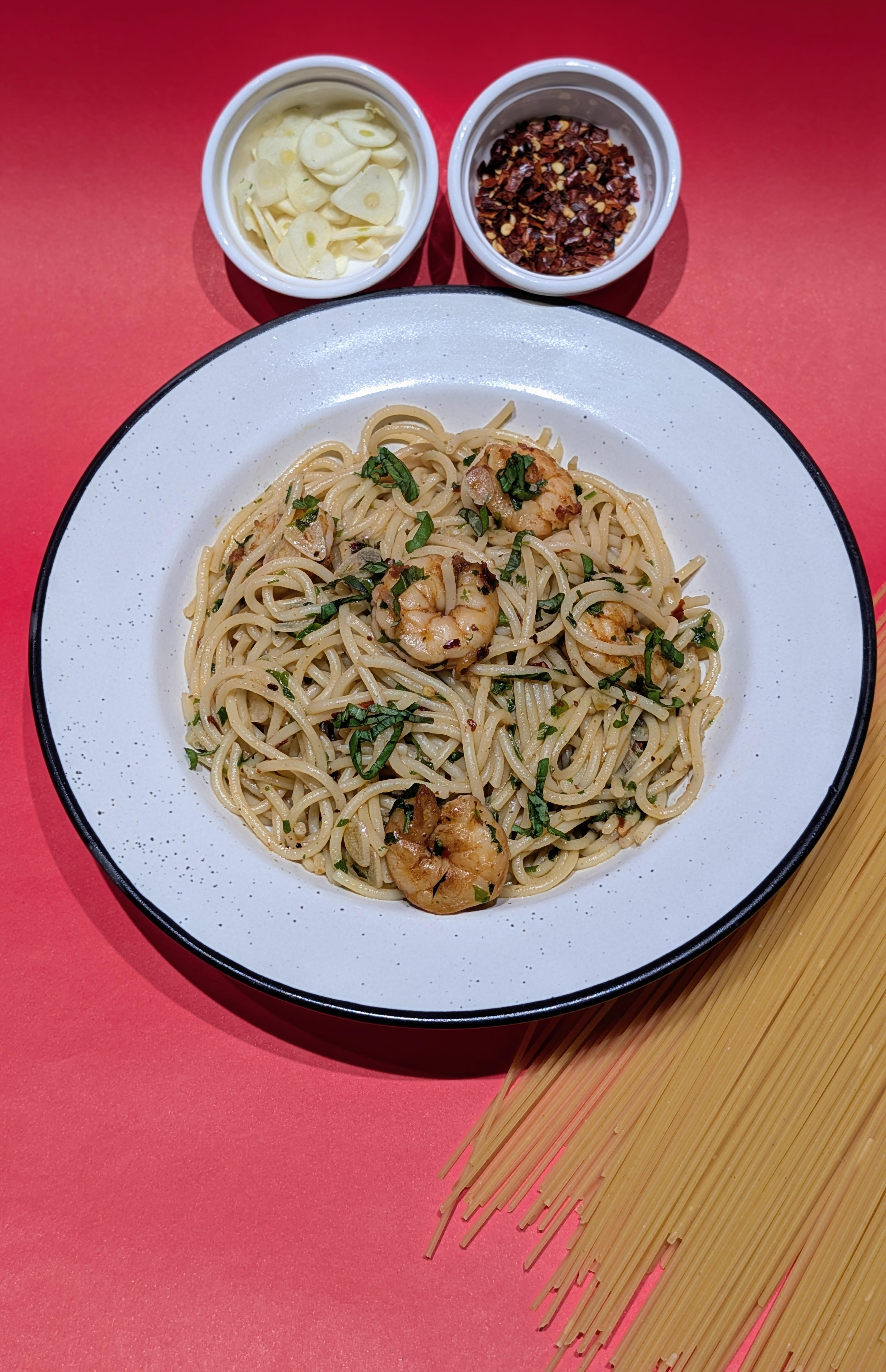 Shrimp Spaghetti Pasta