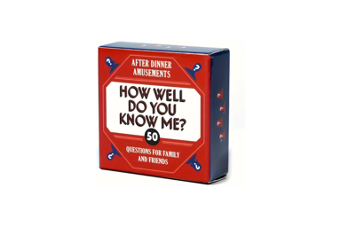 How well do you know me?